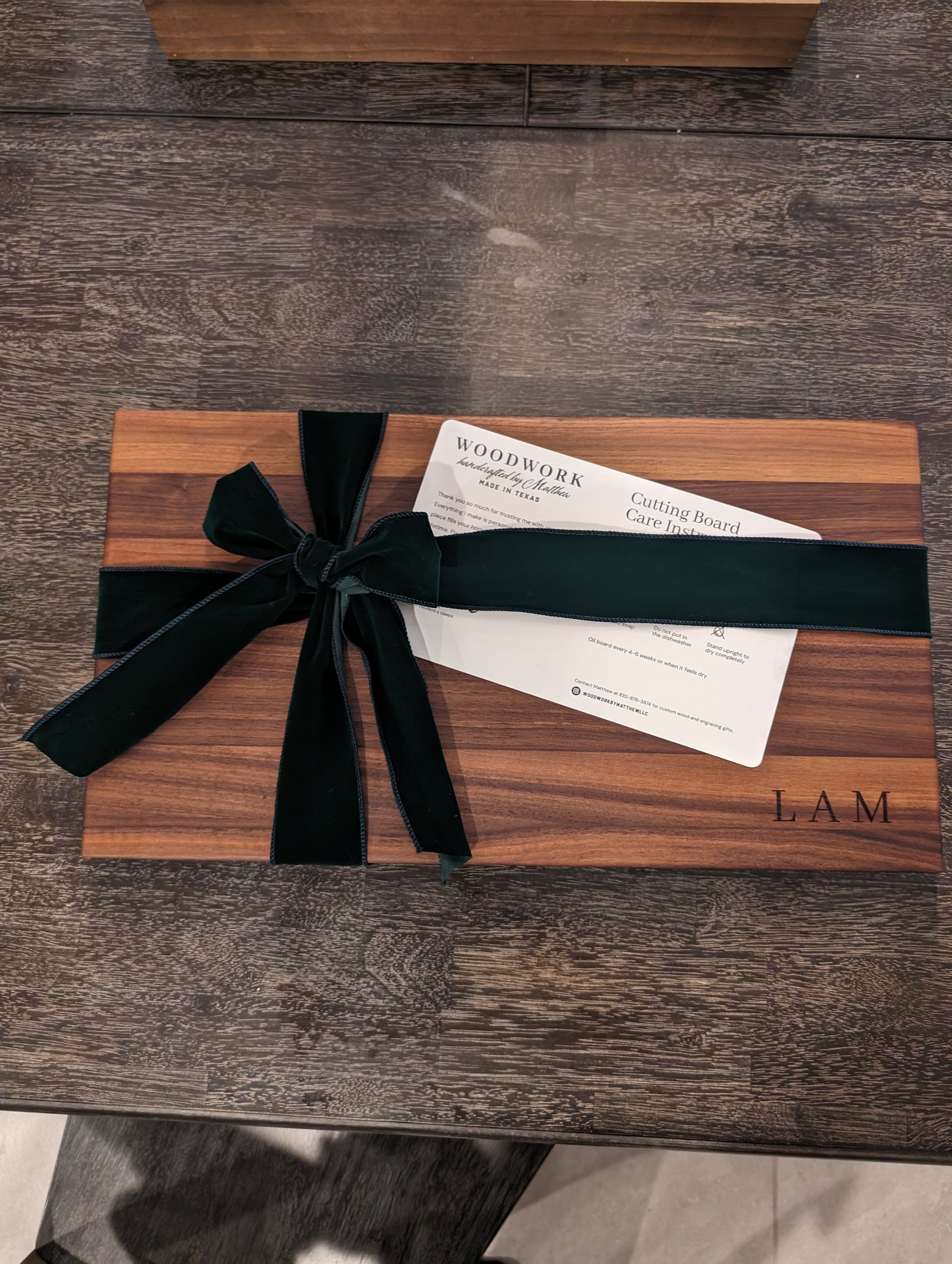 Walnut Charcuterie & Cutting Board